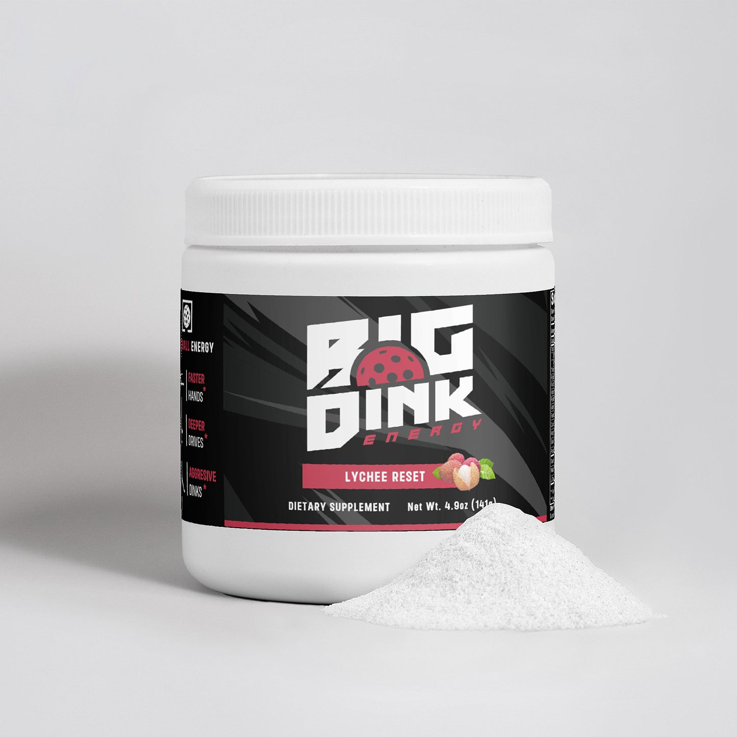 Lychee Reset 🍒 Big Dink Energy Boost - 40 Servings (3.52oz)