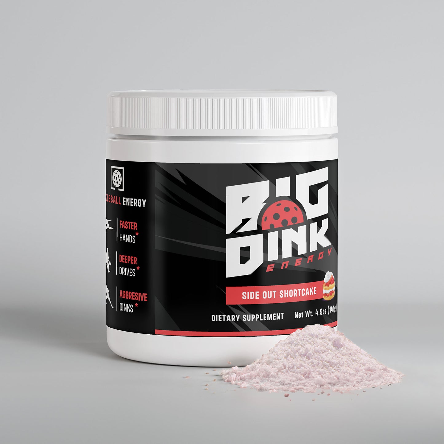 Side Out Shortcake 🍰 Big Dink Energy Boost - 40 Servings (4.9oz)