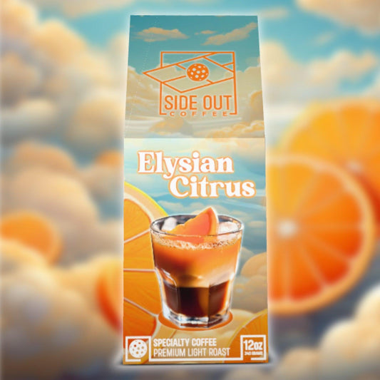 Elysian Citrus 🍊 Premium Specialty Blend Coffee - Light Roast 12oz.