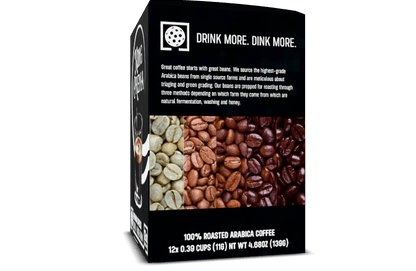 KING CREMA Cups ☕ Premium Espresso Roast - Single Origin Brazil 12oz