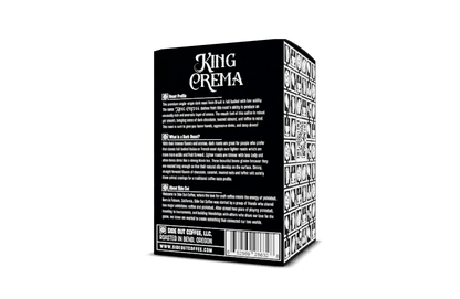 KING CREMA Cups ☕ Premium Espresso Roast - Single Origin Brazil 12oz