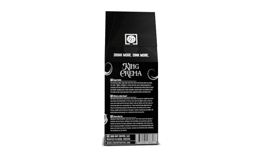 KING CREMA ☕ Premium Espresso Roast - Single Origin Brazil 12oz.